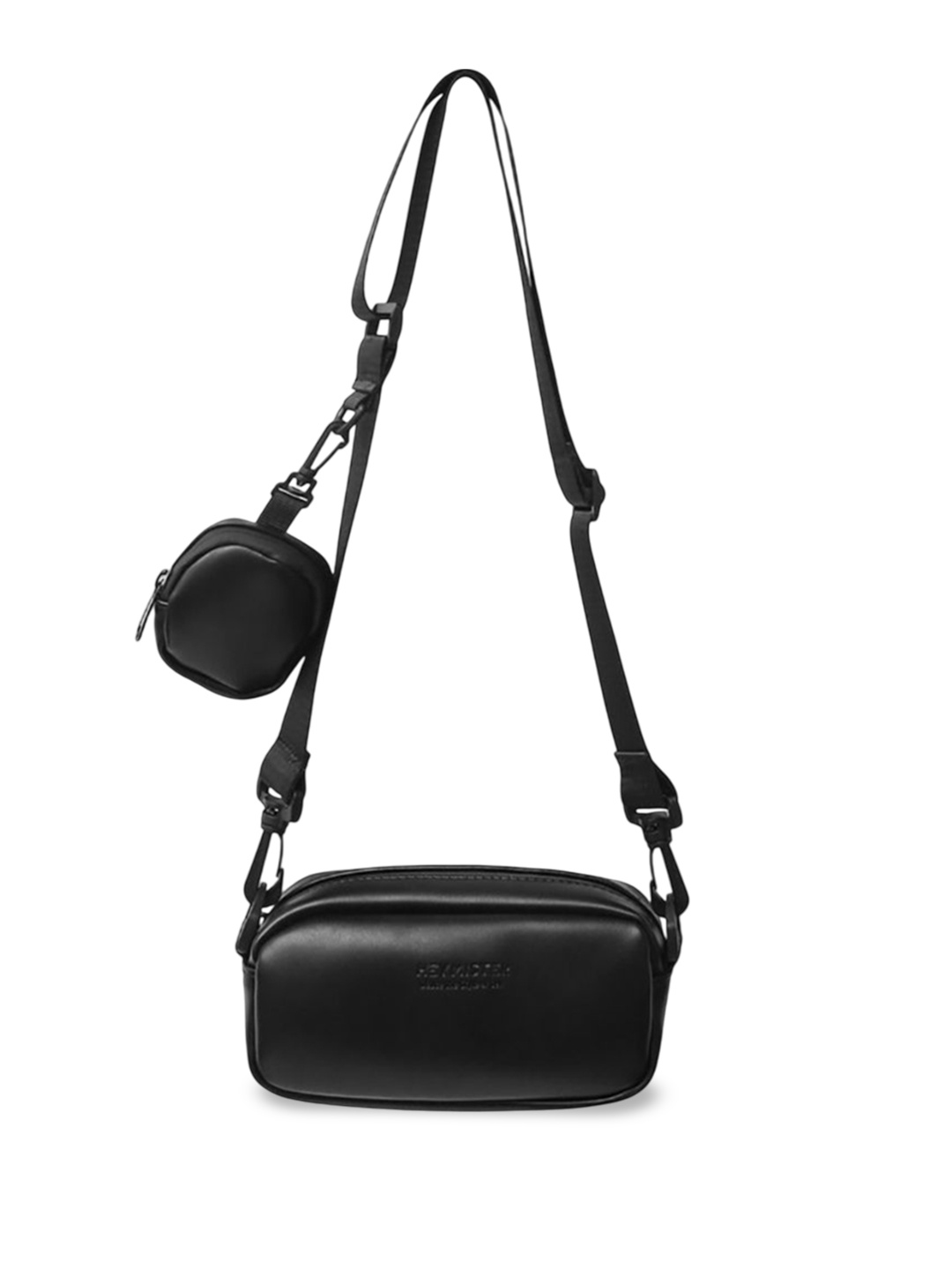 

StyleCast x Revolte PU Sling Bag, Black