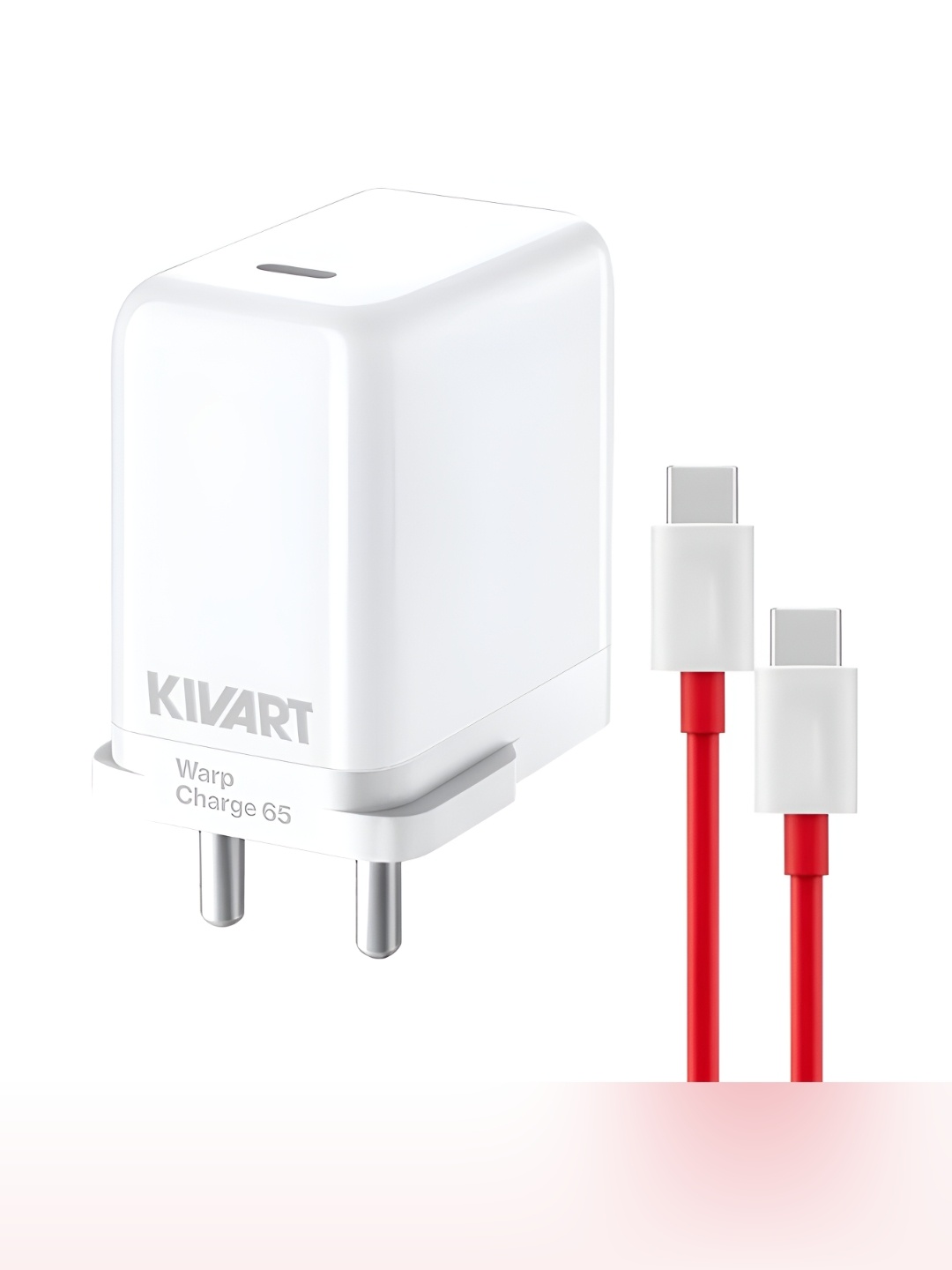 

KIVART Turbo C Charger Super-Fast & Secure Charger, White