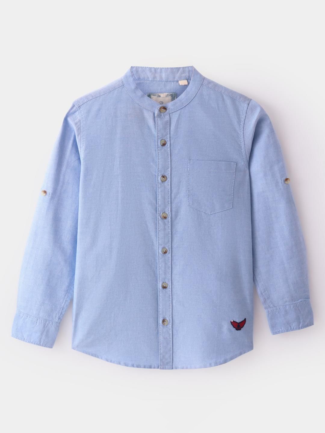 

Infinity Boys Opaque Casual Shirt, Blue