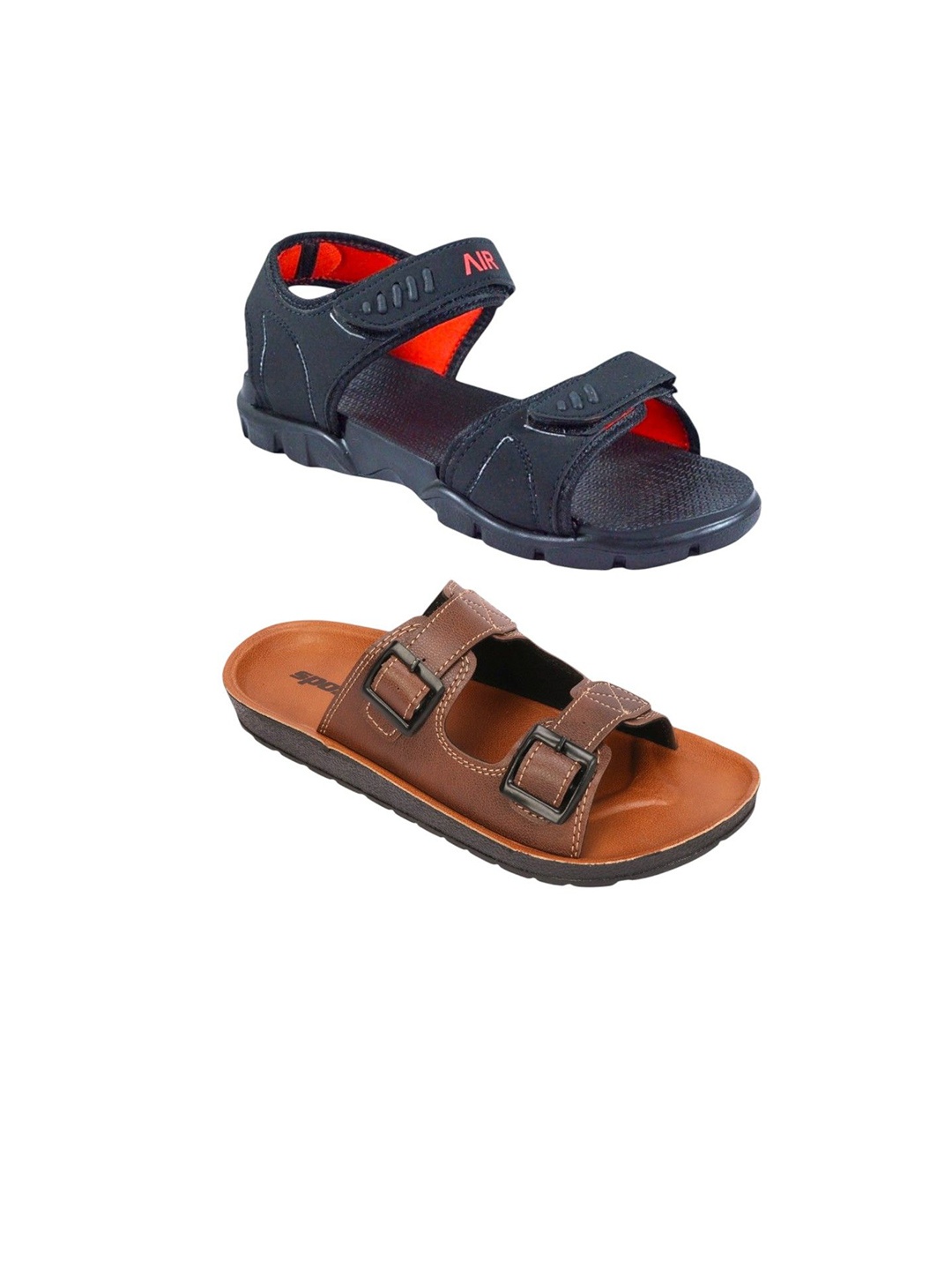 

ORVAX Men Comfort Sandals, Black