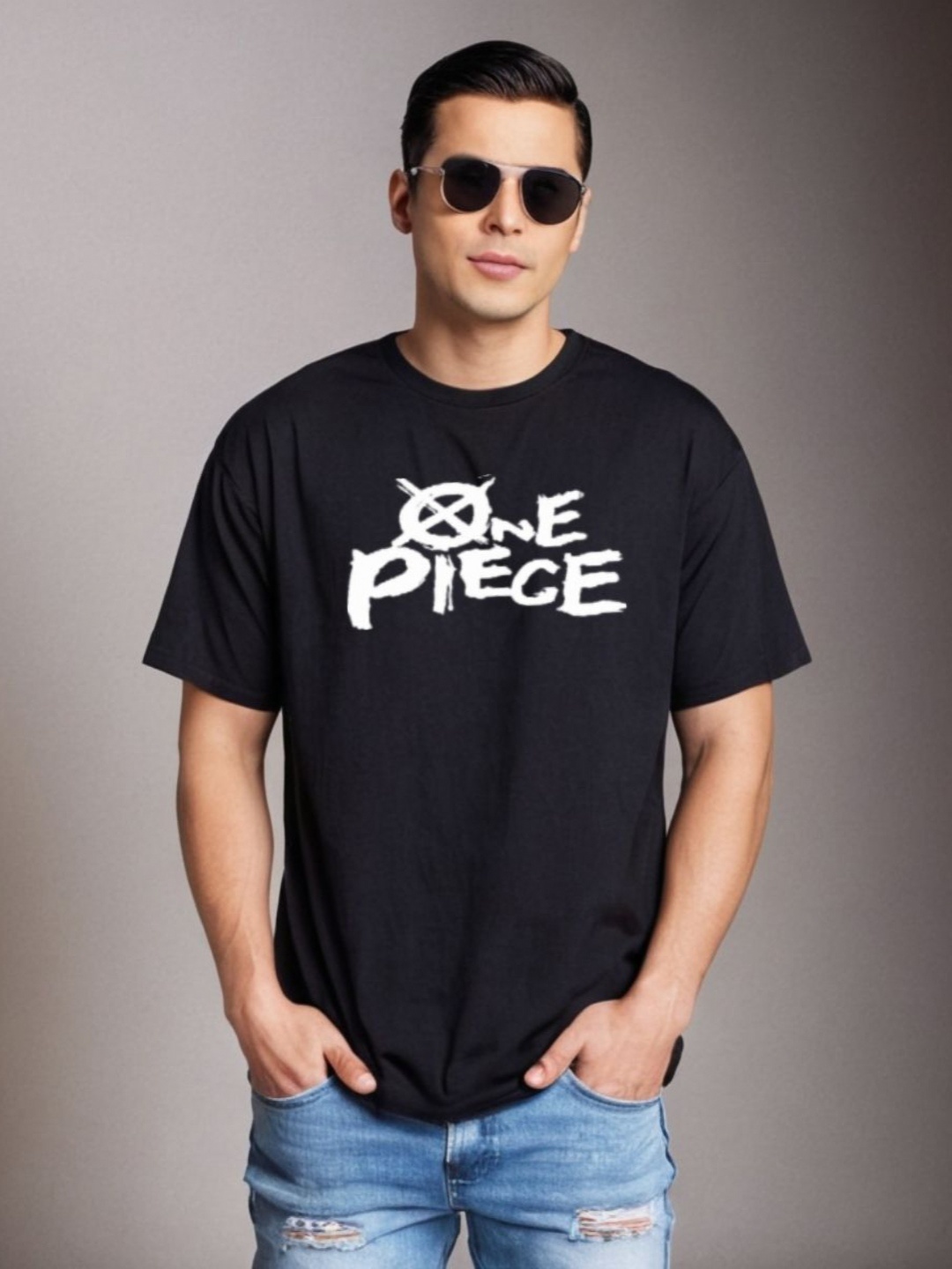 

Be Crazy Men Printed T-shirt, Black