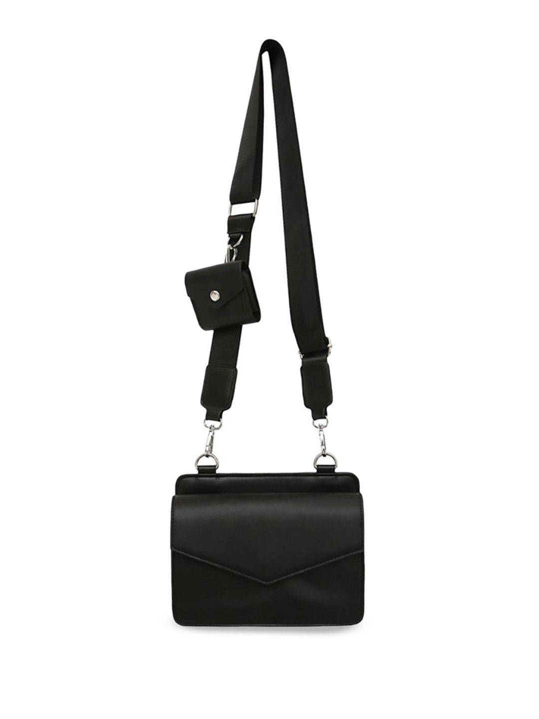 

StyleCast x Revolte PU Sling Bag, Black