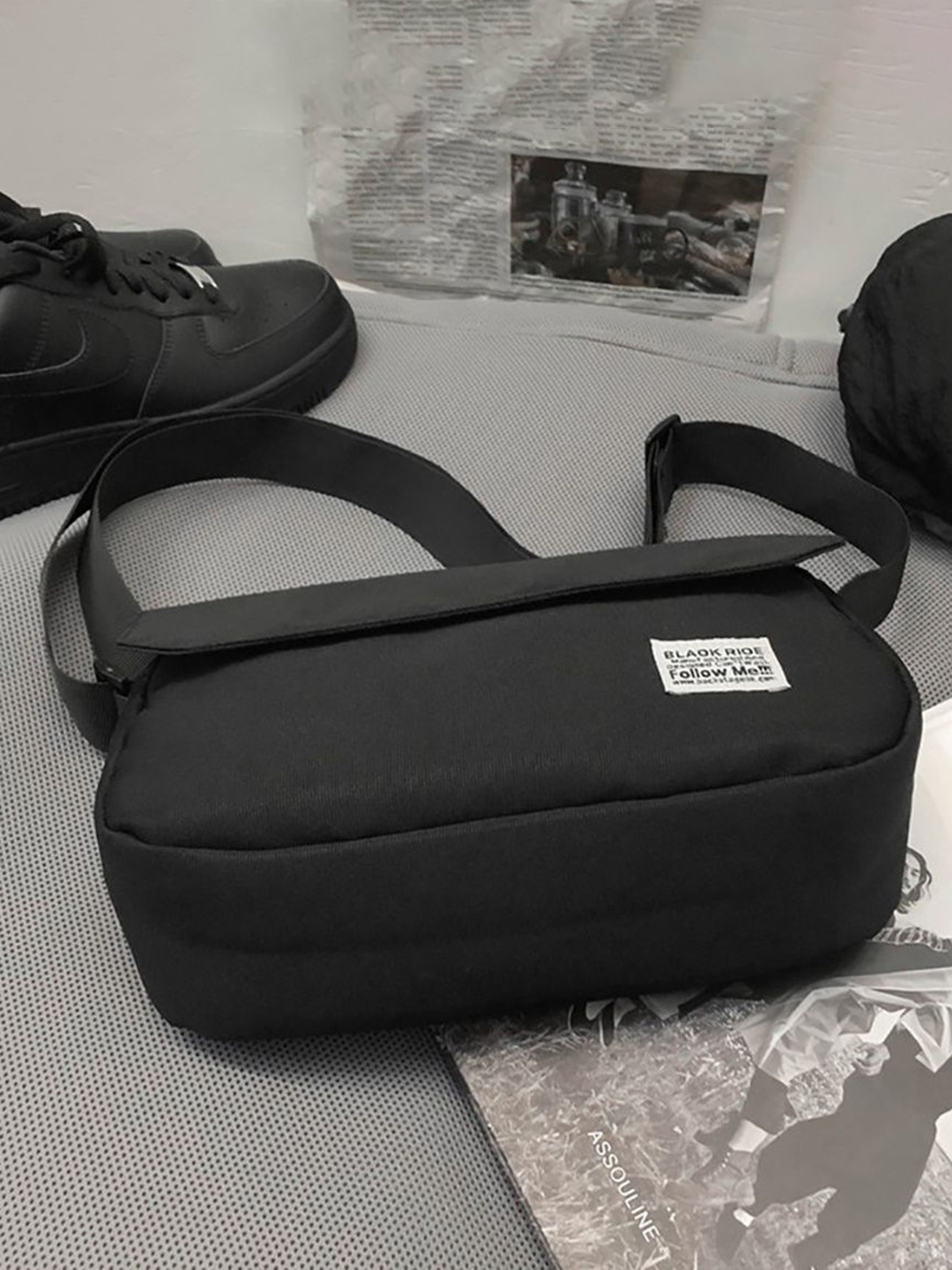 

StyleCast x Revolte Sling Bag, Black