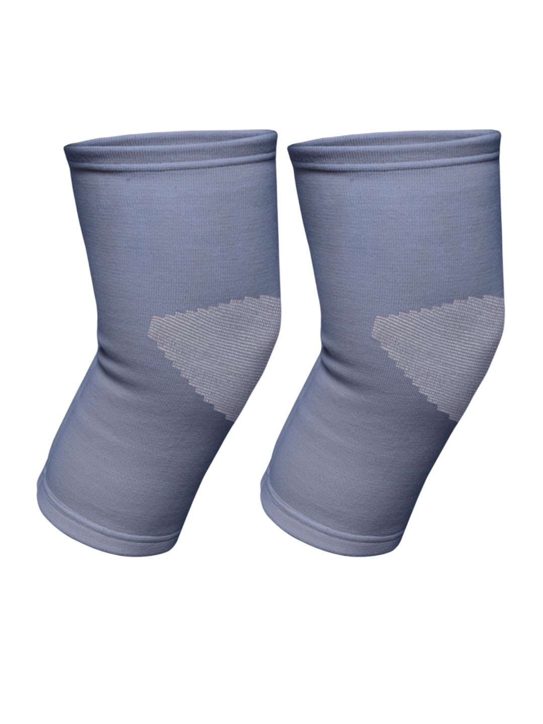 

Kuber Industries 2-Pcs Cotton Joint Pain Knee Caps, Grey