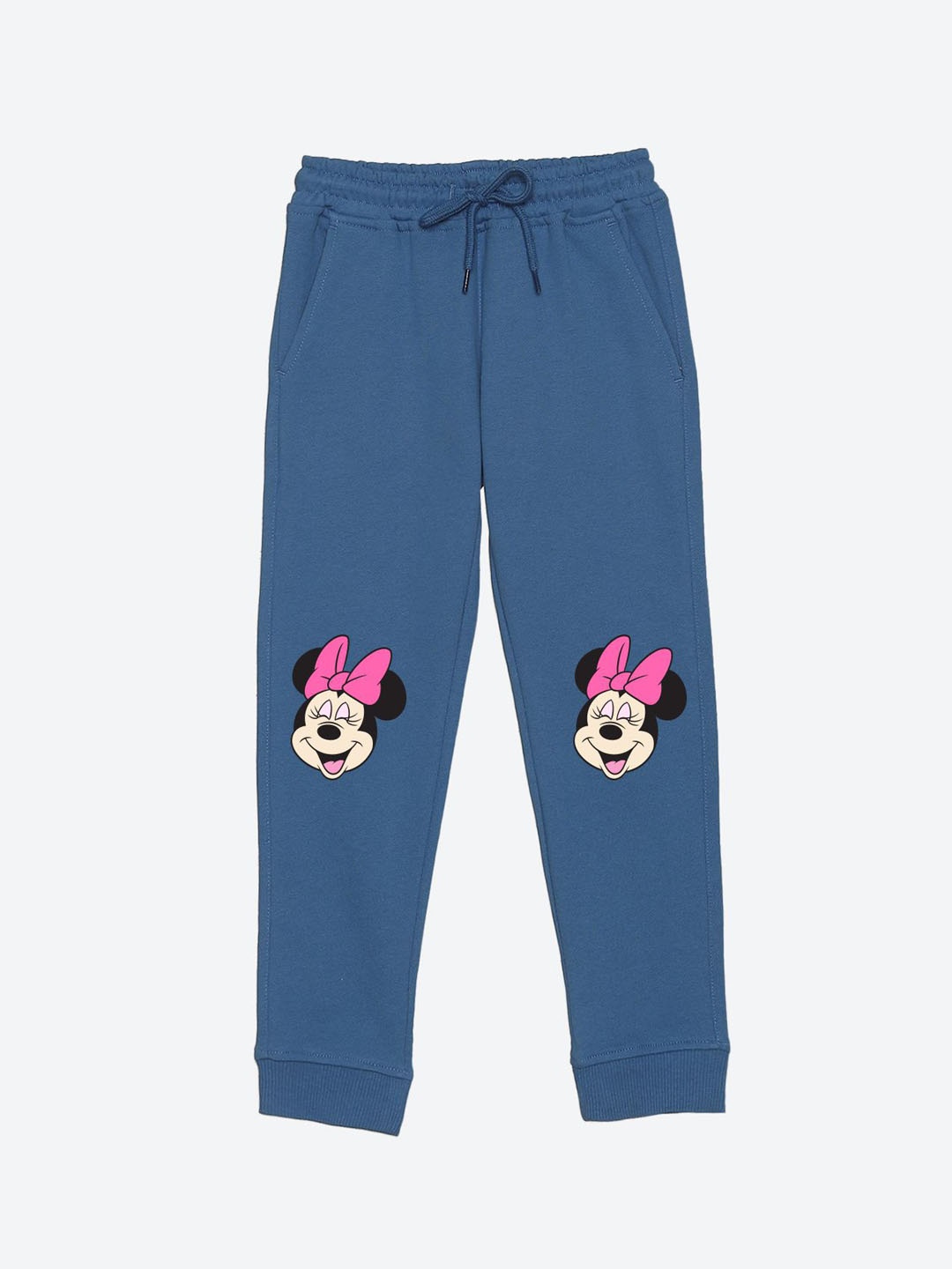 

Wear Your Mind Boys Printed Mid-Rise Joggers, Blue