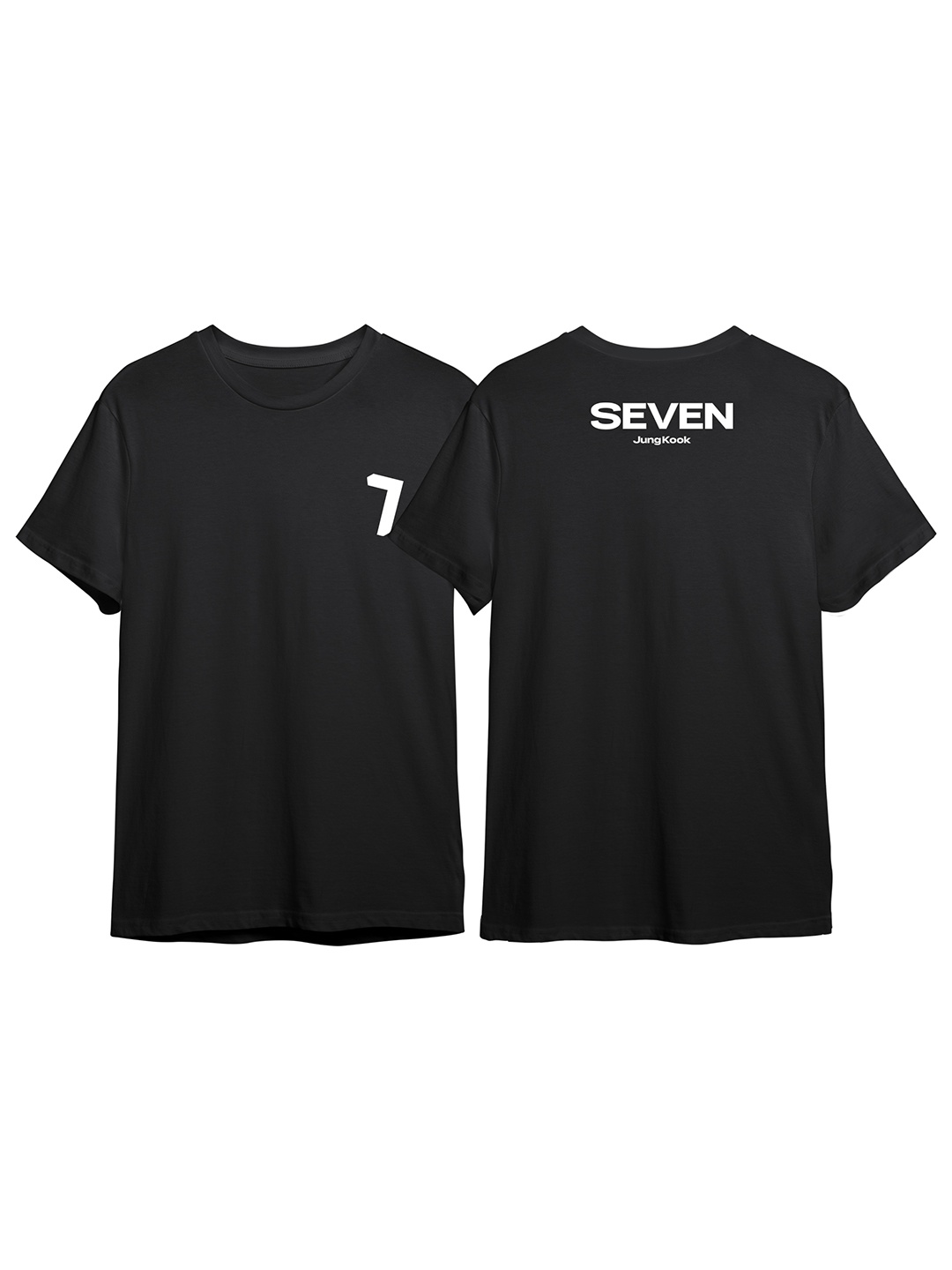 

The Korhean Store Men Printed T-shirt, Black