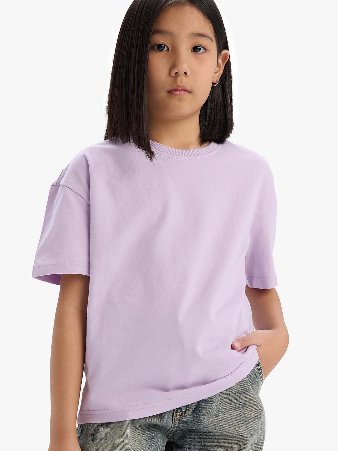 

DeFacto Girls Applique T-shirt, Na