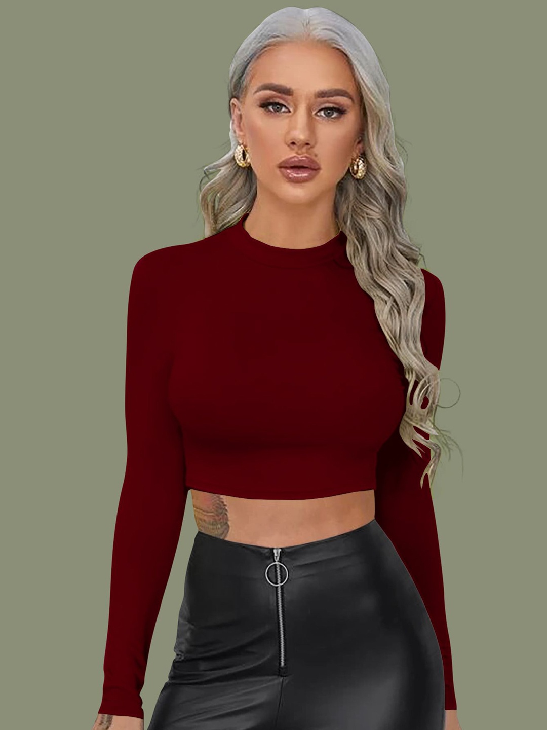 

Dream Beauty Fashion Top, Maroon