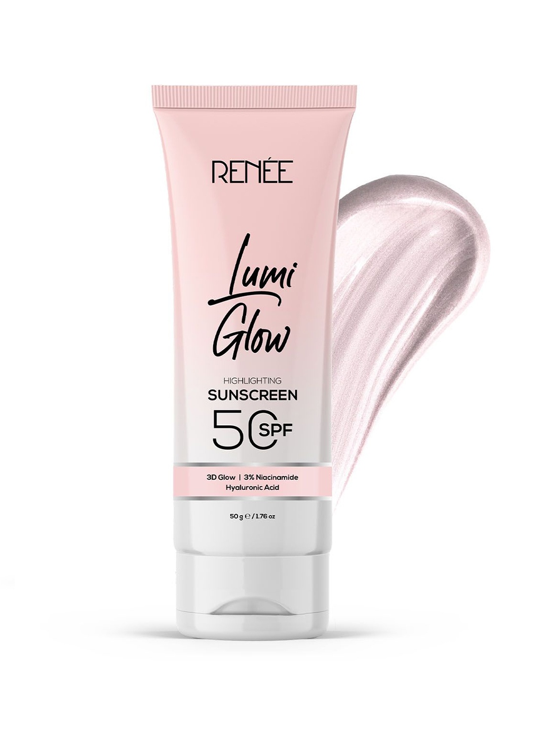 

RENEE Lumi Glow Highlighting Sunscreen- 50 g, Pink