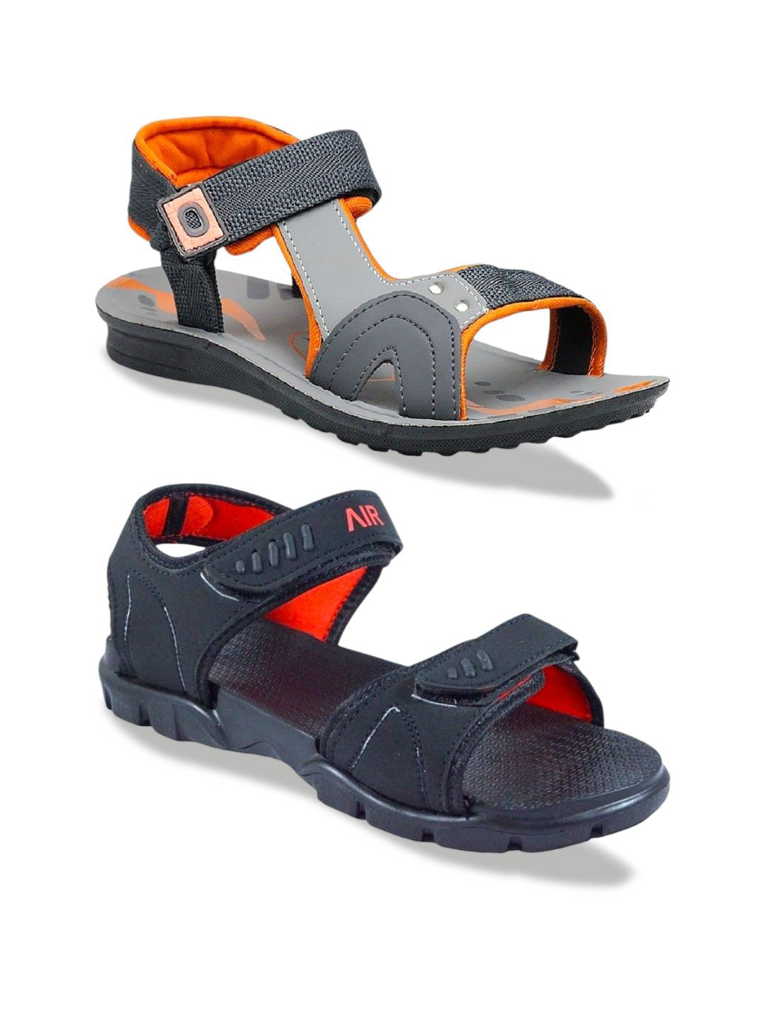 

ORVAX Men Comfort Sandals, Black
