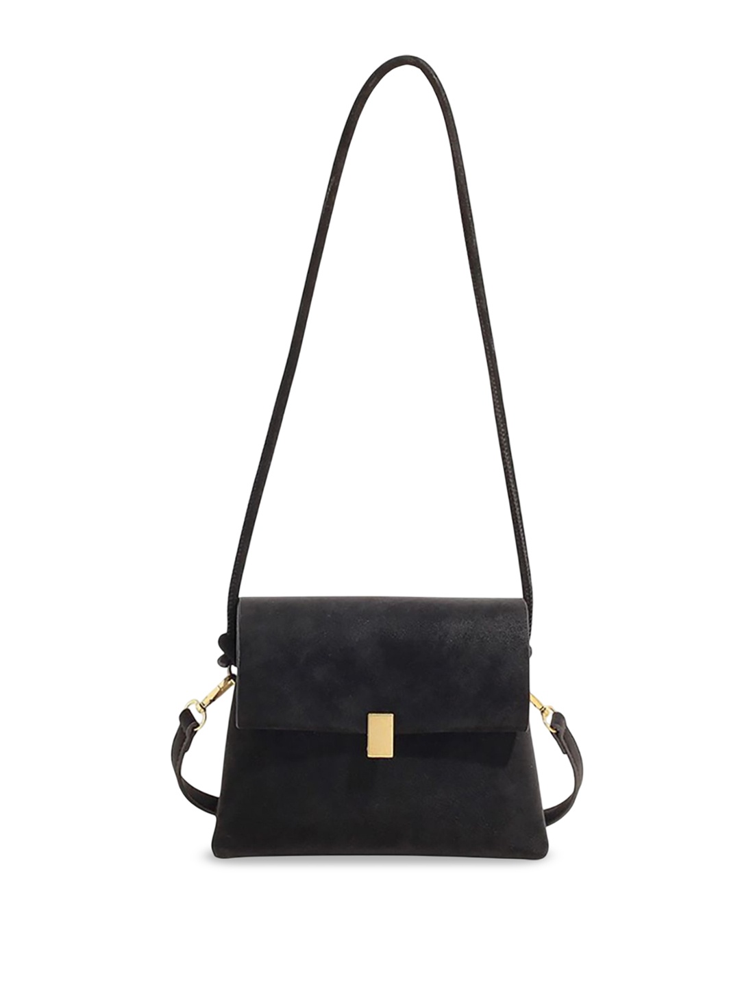 

StyleCast x Revolte PU Structured Shoulder Bag, Black