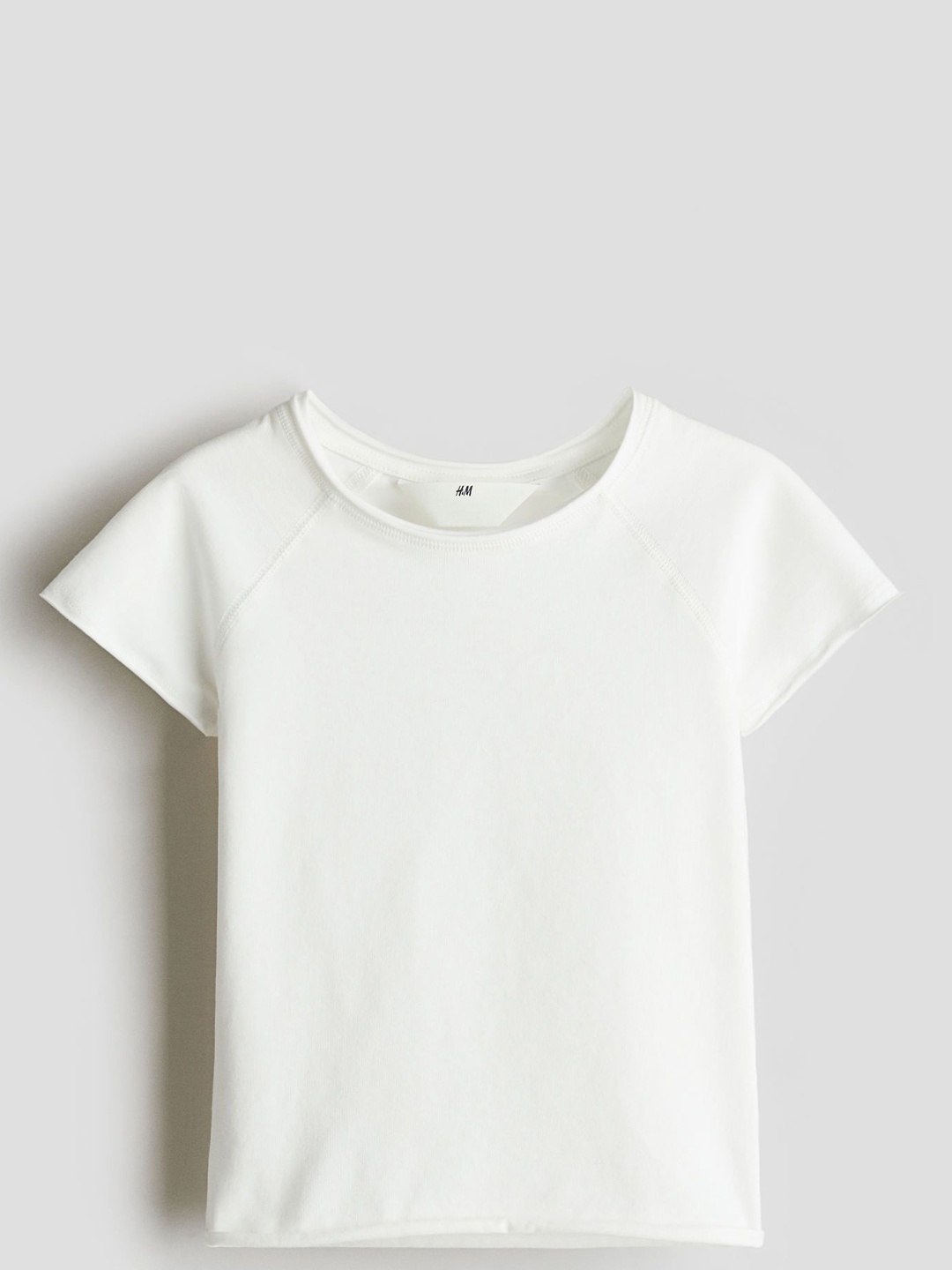 

H&M Cotton Top, White