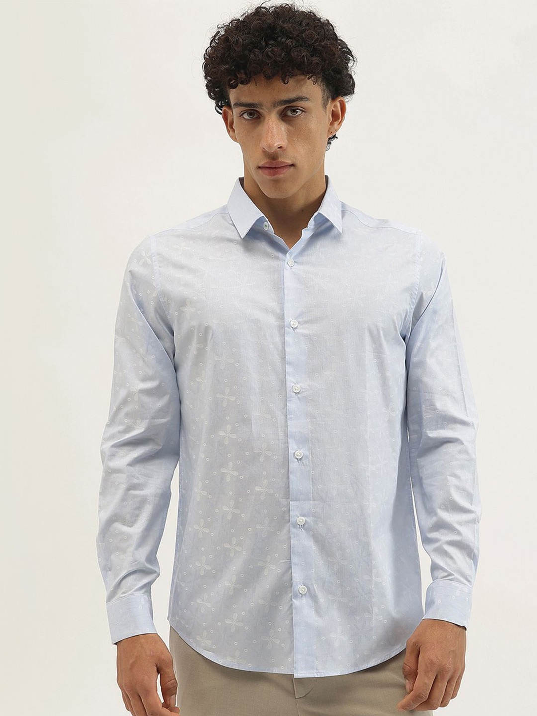 

United Colors of Benetton Men Opaque Formal Shirt, Blue