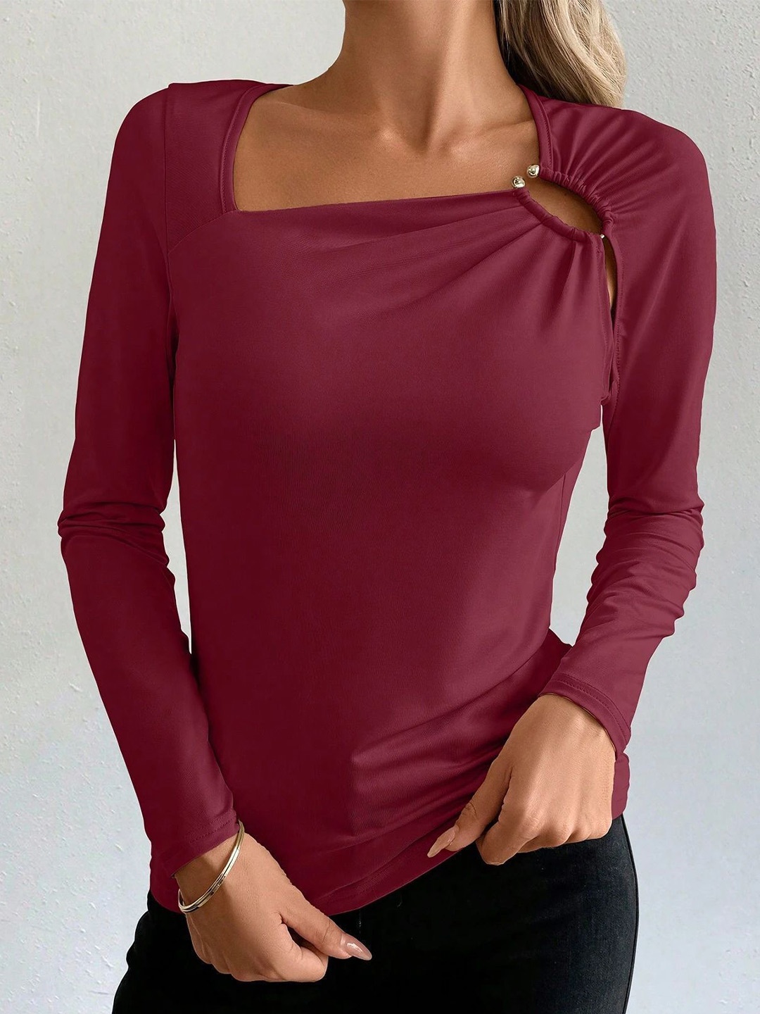 

all about you Top, Maroon