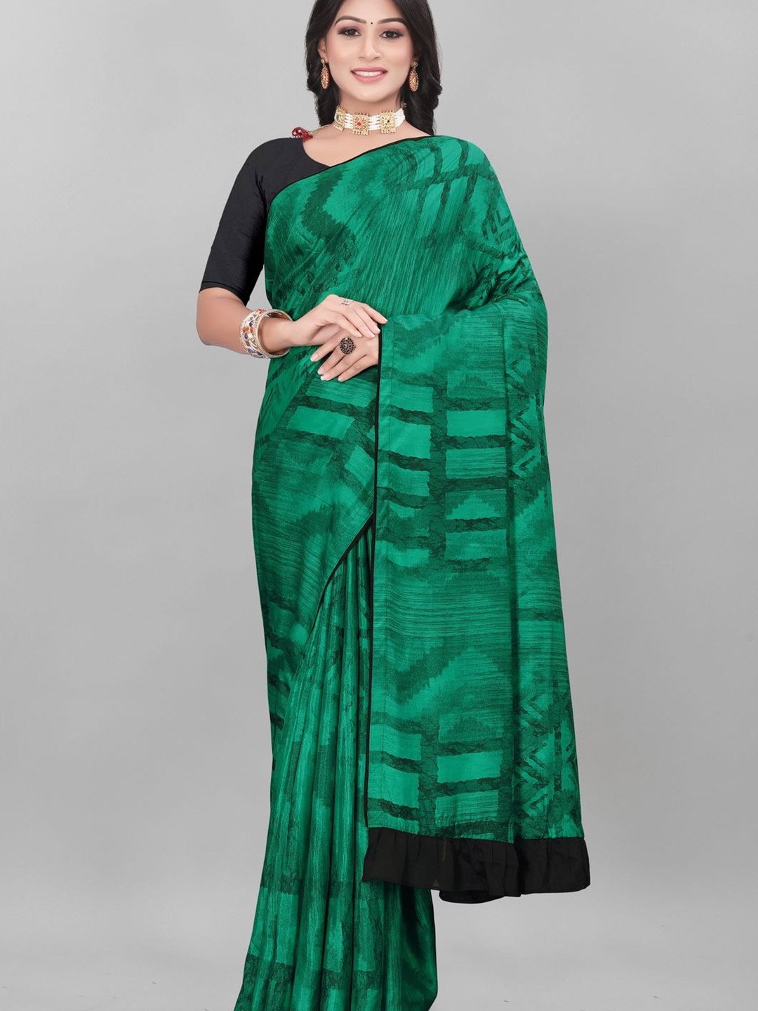 

Suha Art Silk Saree, Green