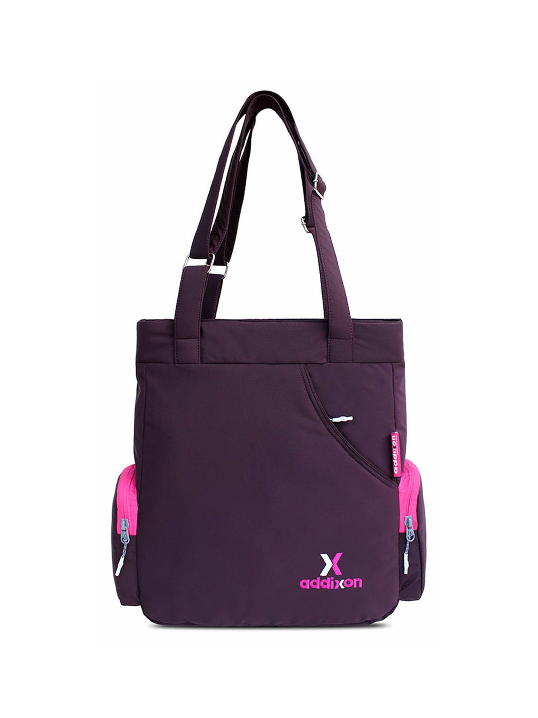 

Addixon Structured Shoulder Bag with Tasselled, Magenta