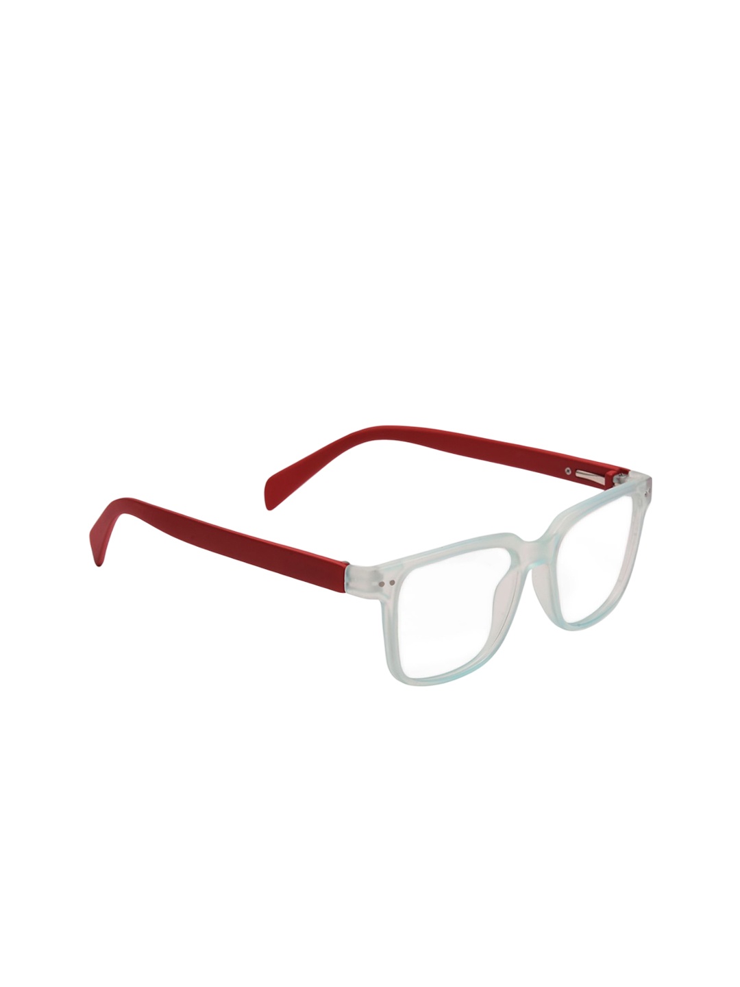 

BRUTUS Men Square Sunglasses, Transparent