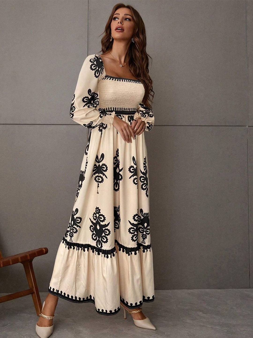 

JC Mode Maxi Dress, Beige