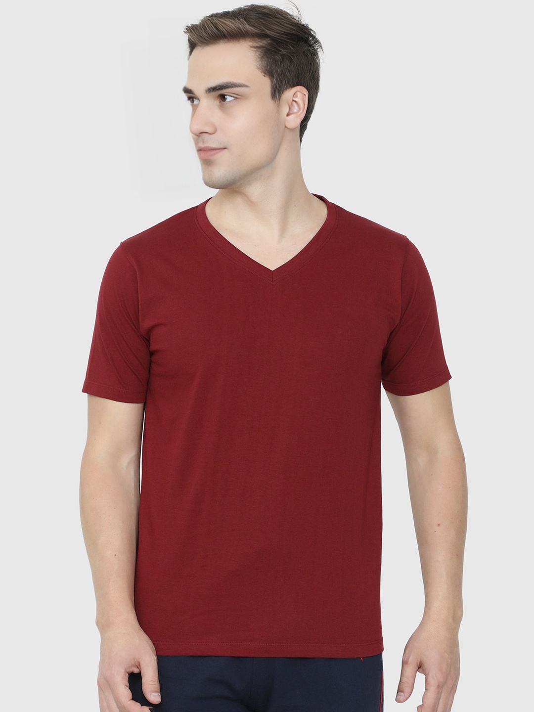 

Enciger Men V-Neck T-shirt, Teal