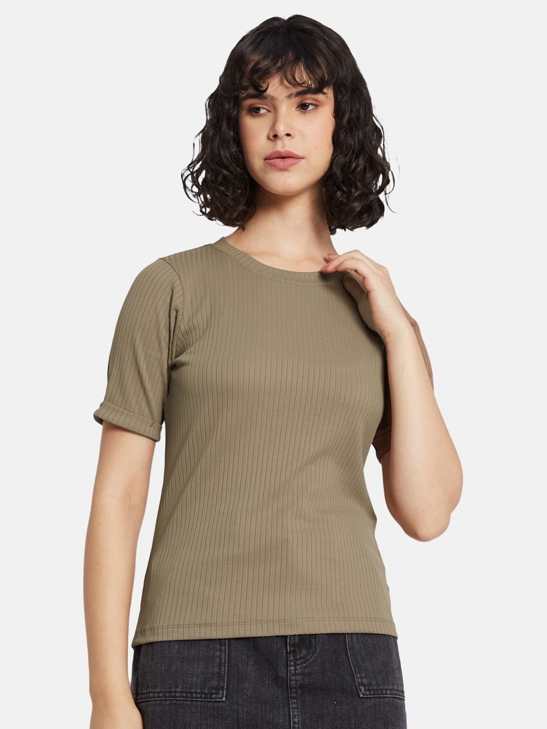 

METTLE Women T-shirt, Brown