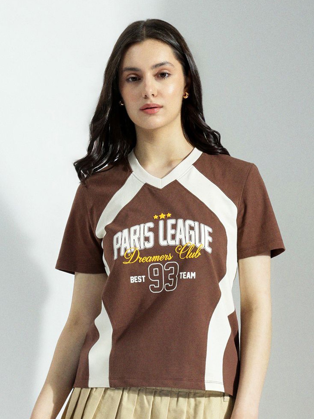 

H&M Sports Top, Brown