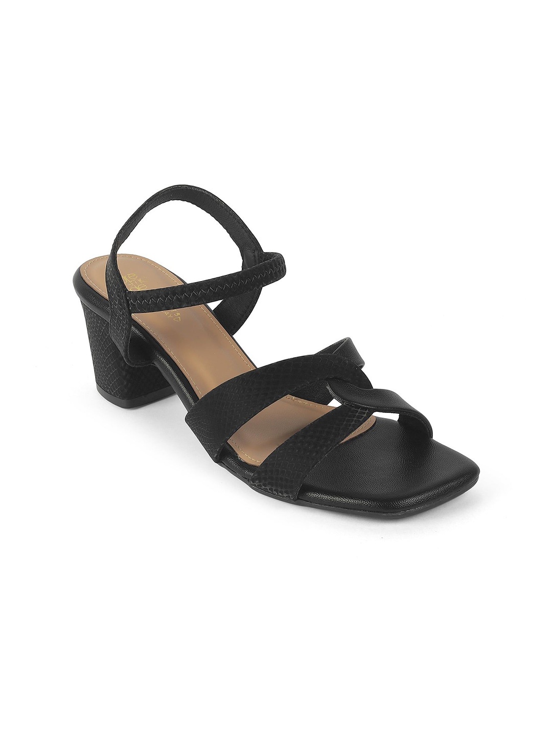 

Tresmode Block Sandals, Black