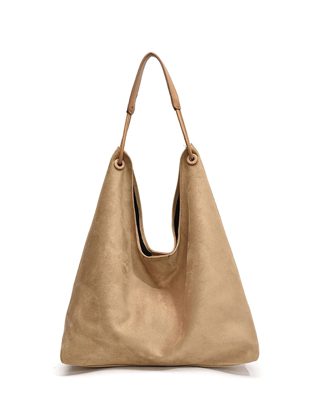 

StyleCast x Revolte Suede Shopper Hobo Bag, Khaki