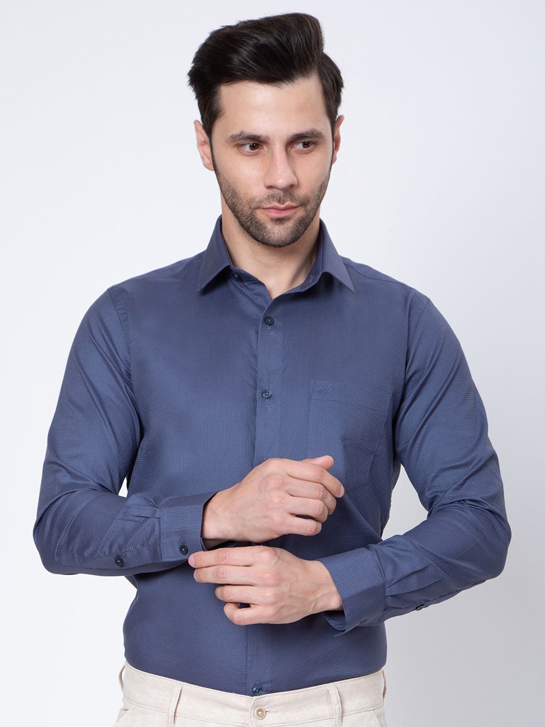 

Sparky Men Opaque Casual Shirt, Grey