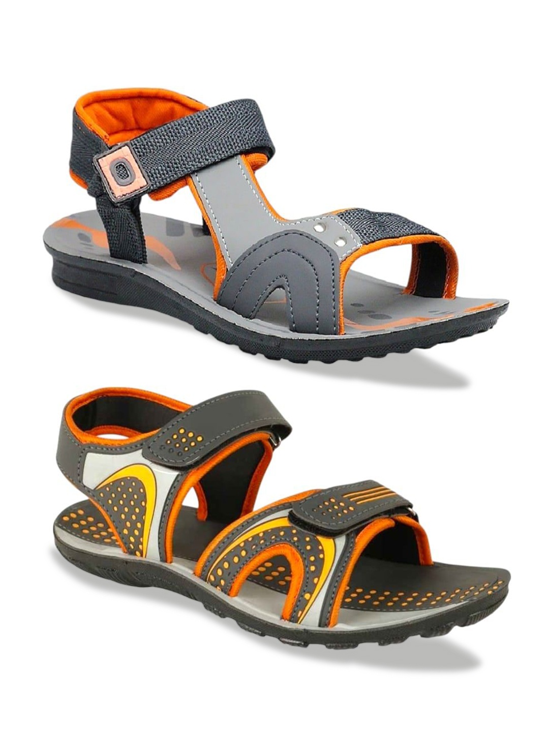 

ORVAX Men Comfort Sandals, Grey