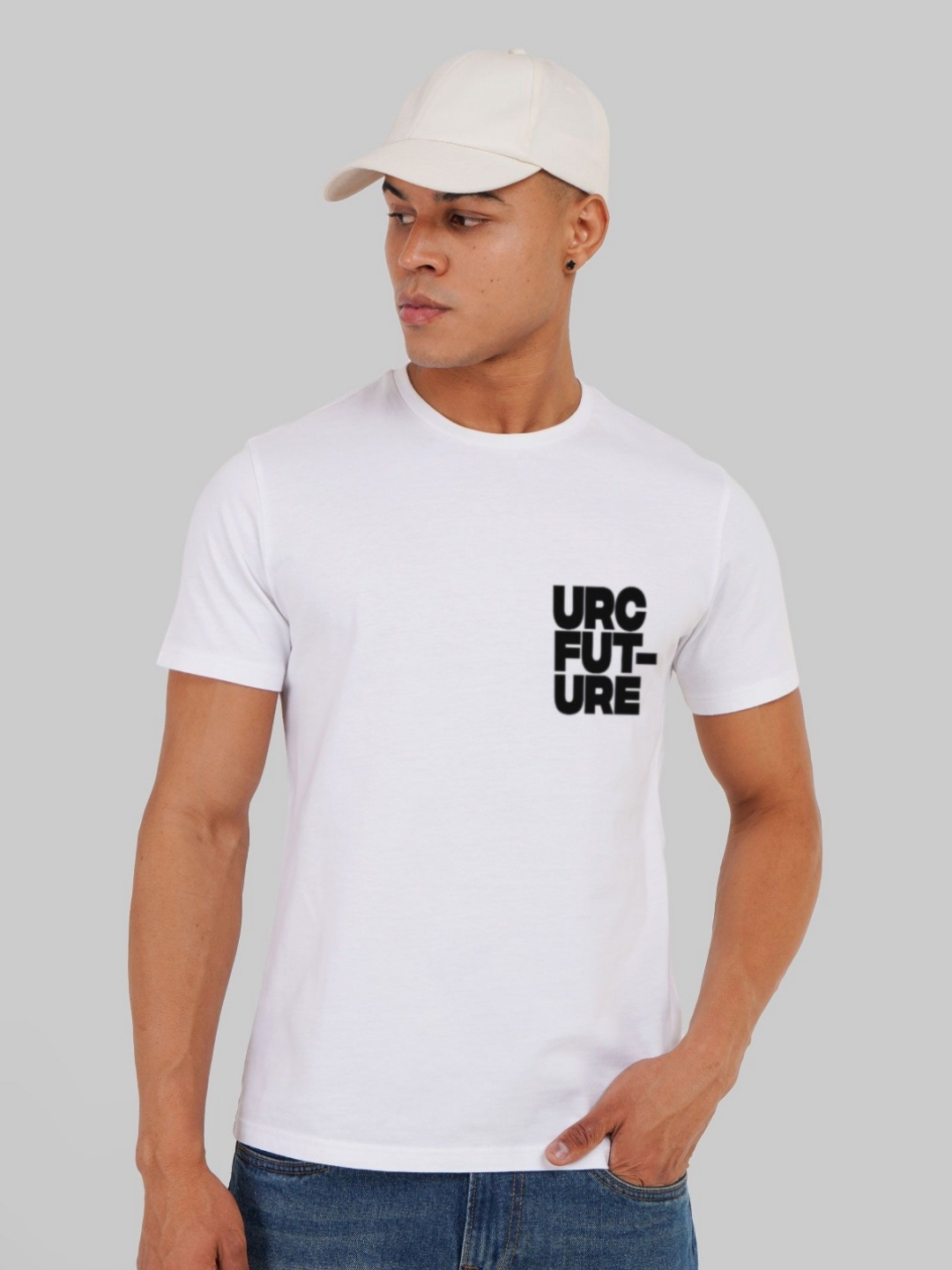 

Underrated Club Men Bio Finish T-Shirt, White