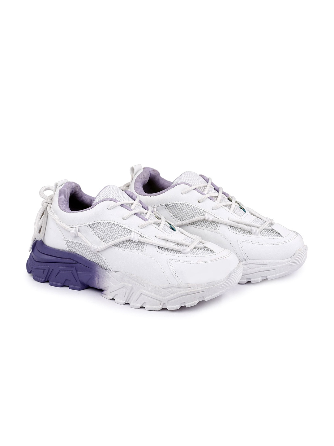 

riffway Women Printed Sneakers, Purple