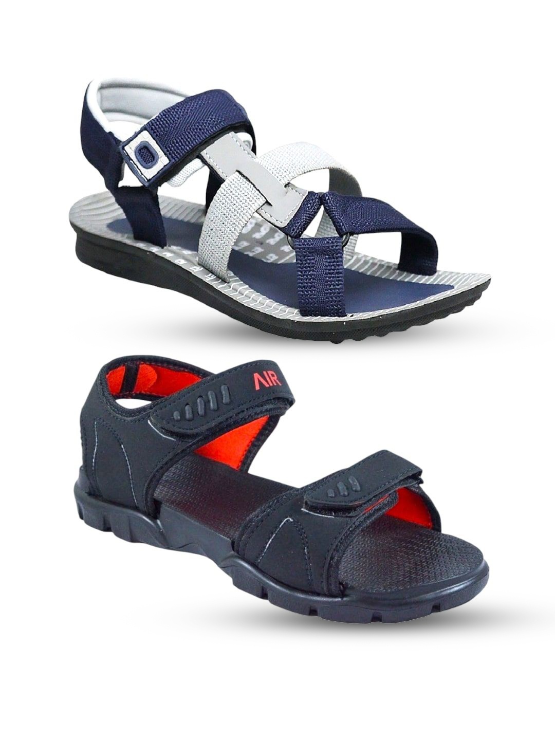 

ORVAX Men Comfort Sandals, Black