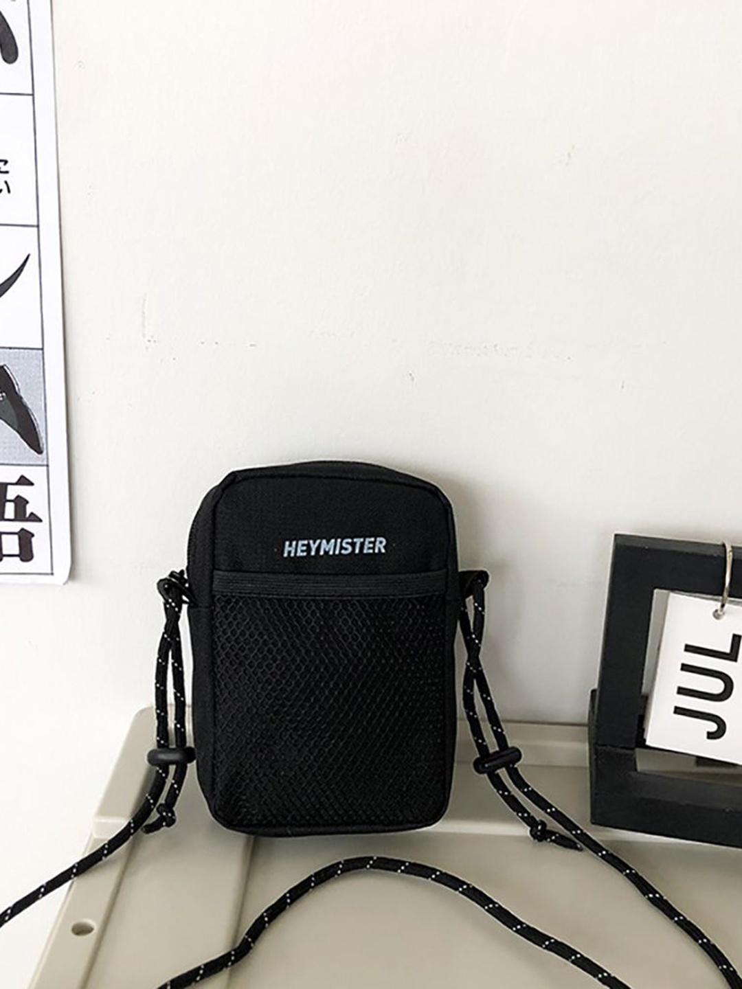 

StyleCast x Revolte Printed Shoulder Bag, Black