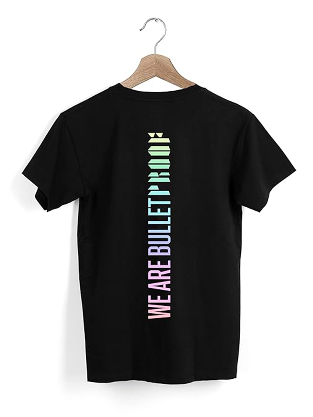 

The Korhean Store Men Printed T-shirt, Black