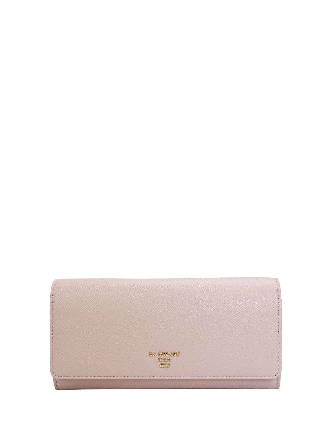 

Da Milano Women Textured Leather Envelope, Pink