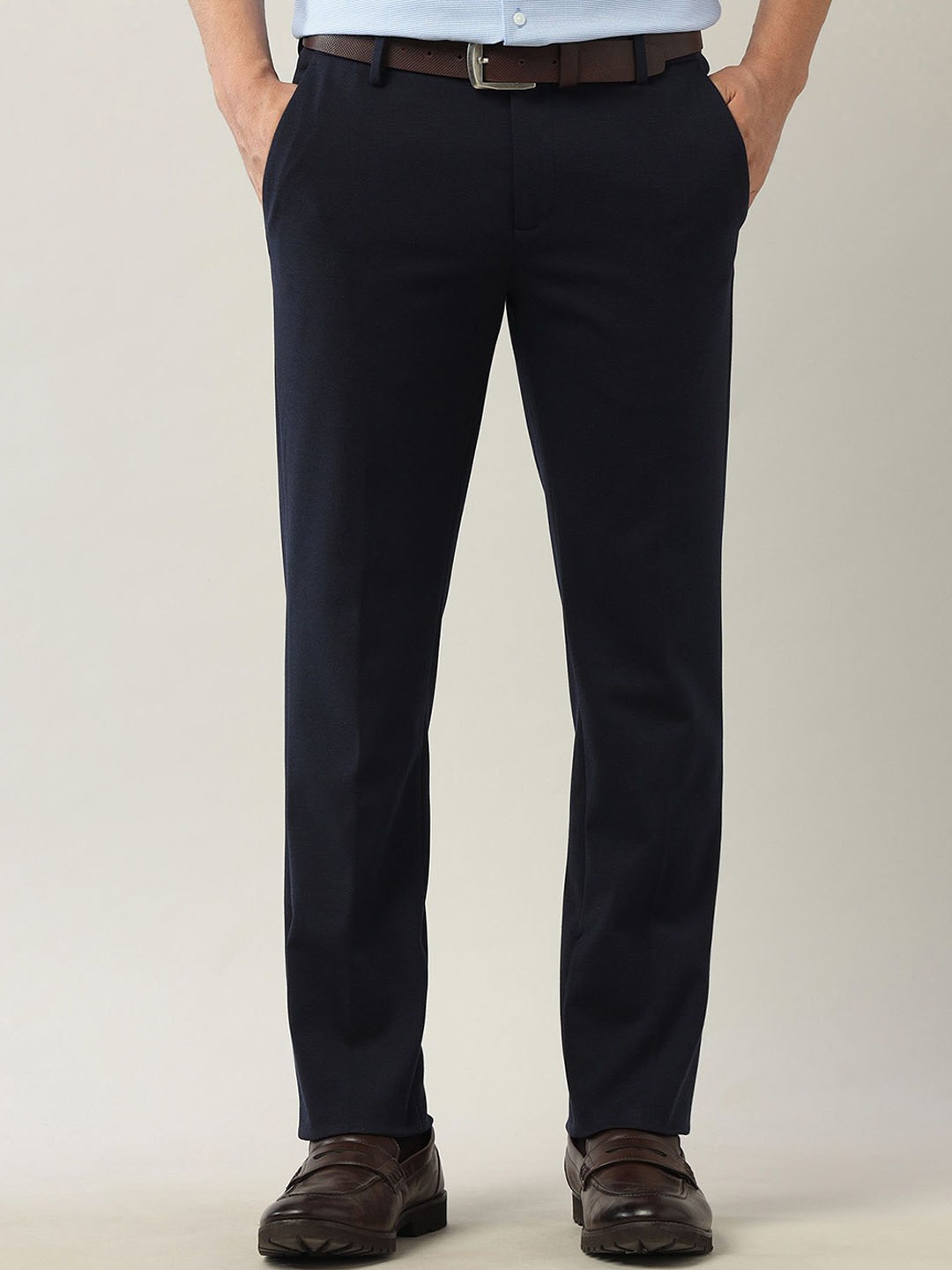 

Arrow Men Tapered Fit Trousers, Blue