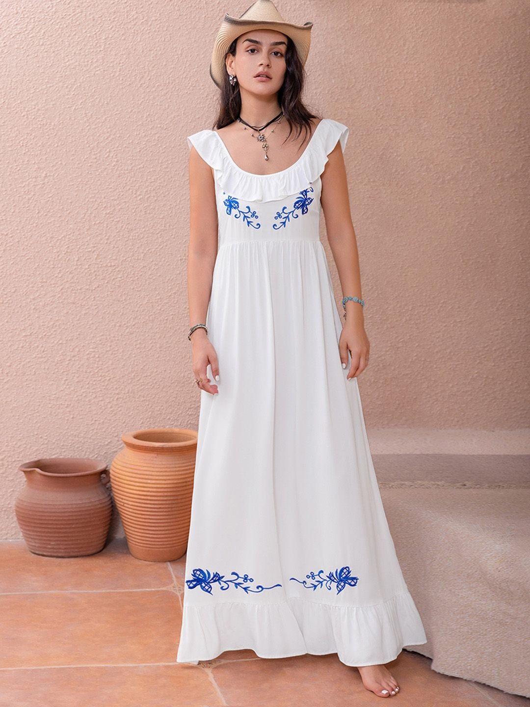 

JC Mode Maxi Dress, White