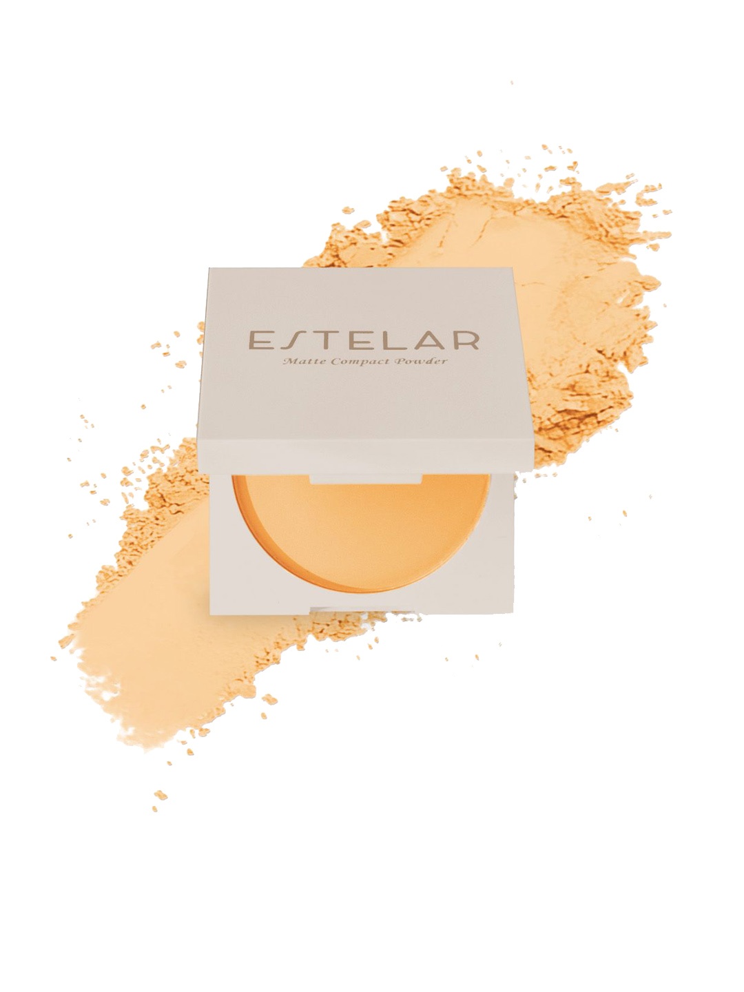 

Estelar Matte Lightweight Compact Powder With SPF 15 - Bold Vanilla, Beige