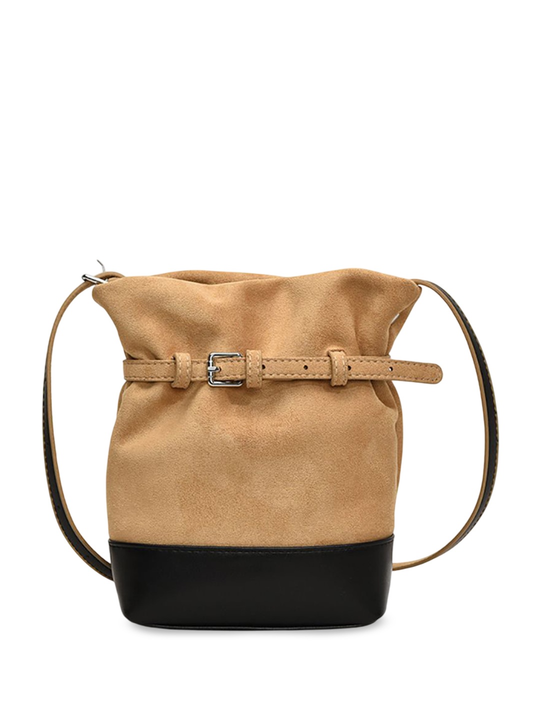 

StyleCast x Revolte Suede Shoulder Bag, Khaki