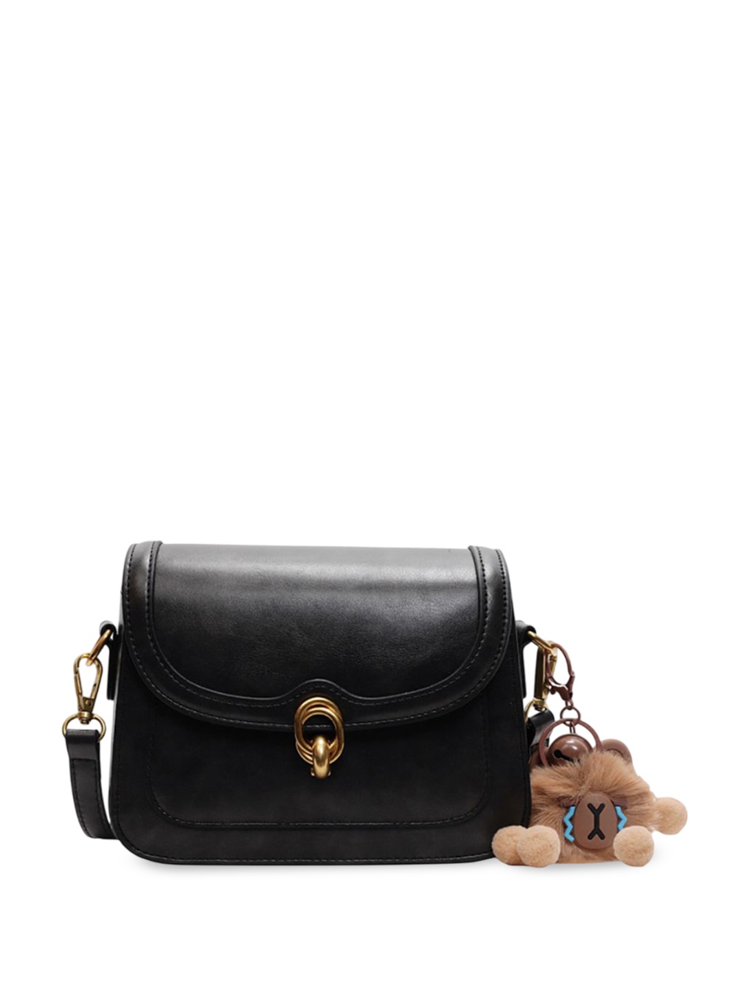 

StyleCast x Revolte PU Structured Satchel, Coffee brown