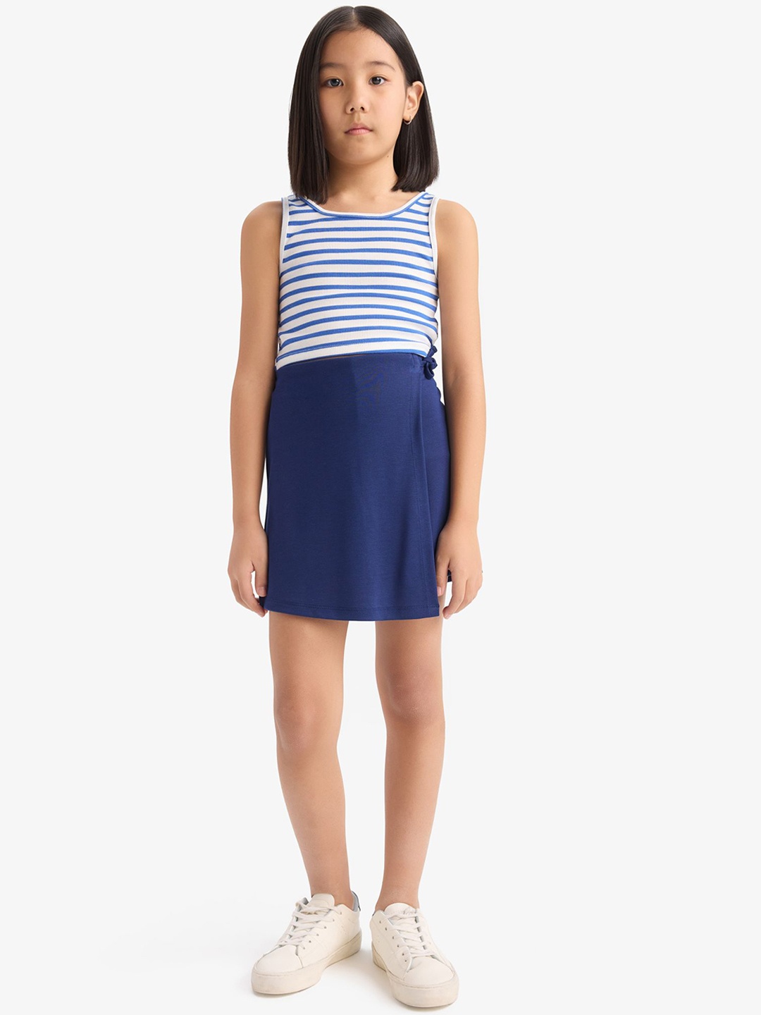 

DeFacto Girls Skorts Mini Skirt, Blue