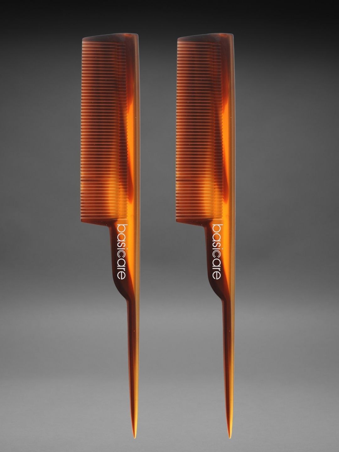 

basicare Set Of 2 Detailing Tail Hair Combs - Brown 3219
