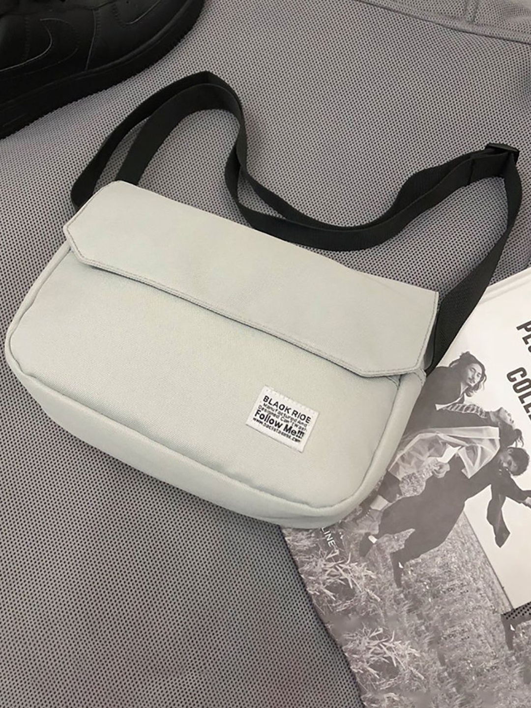 

StyleCast x Revolte Sling Bag, Grey