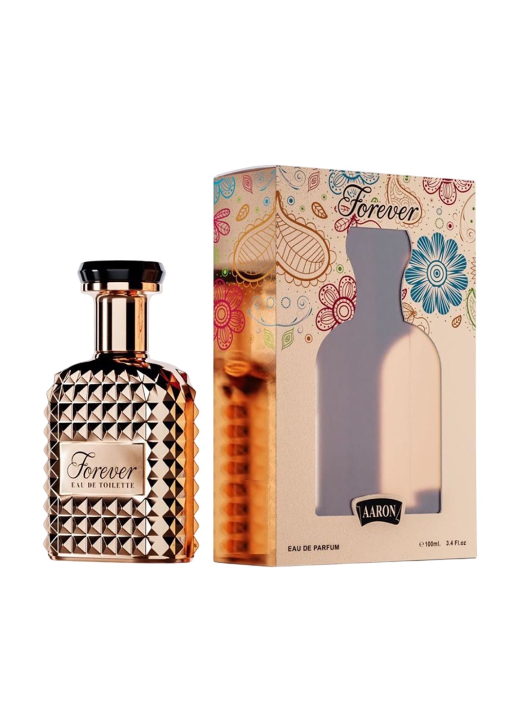 

AARON Forever Floral Long Lasting & Alcohol-Free Eau De Toilette - 100 ml, Coffee brown