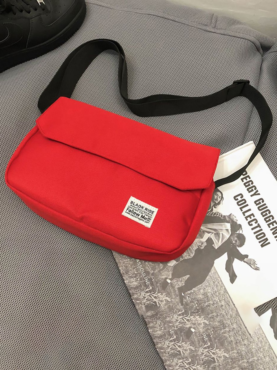 

StyleCast x Revolte Sling Bag, Red