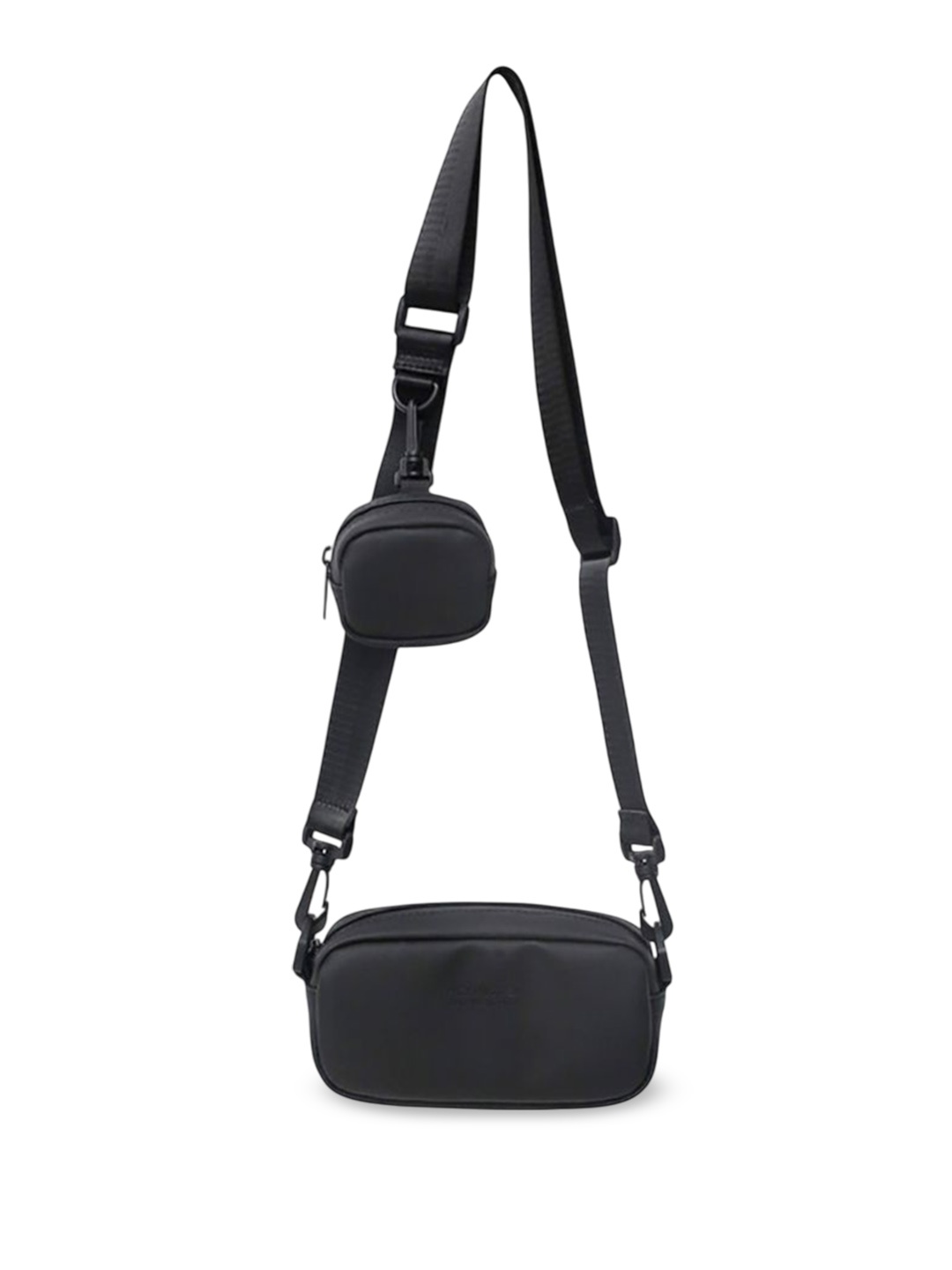 

StyleCast x Revolte PU Sling Bag, Black