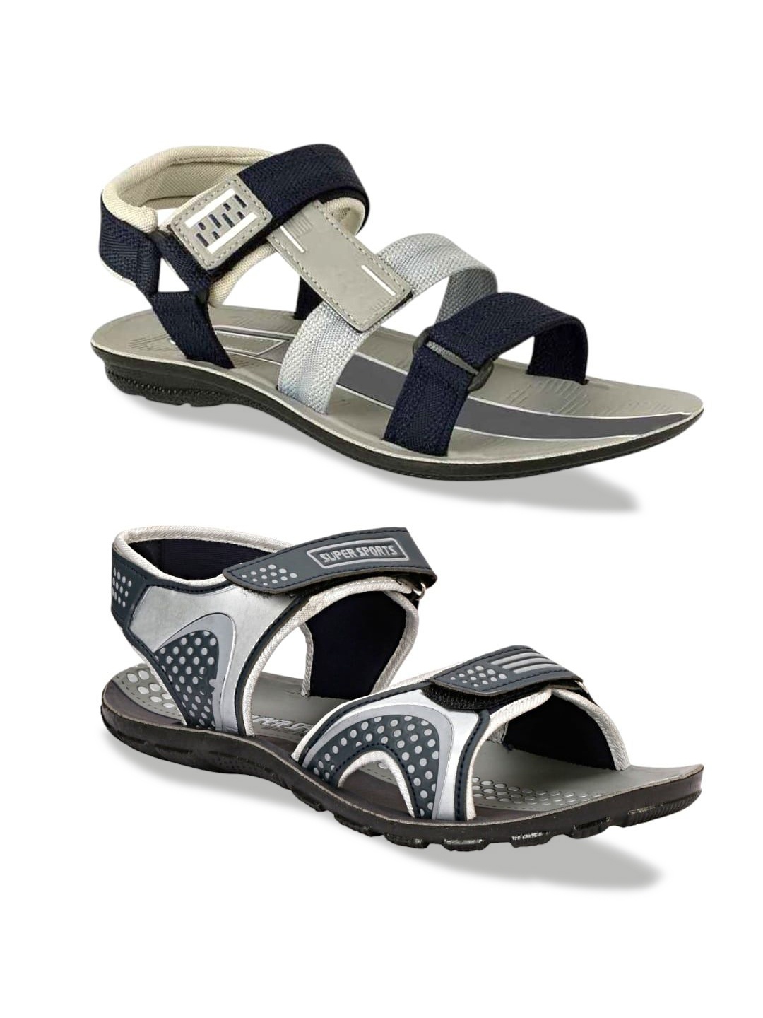 

ORVAX Men Comfort Sandals, Grey