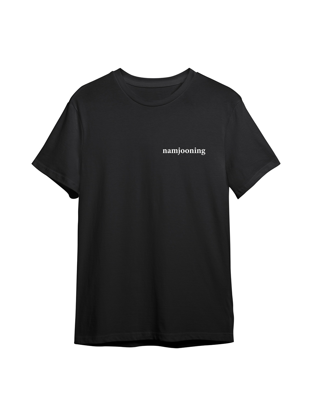 

The Korhean Store Men Printed T-shirt, Black