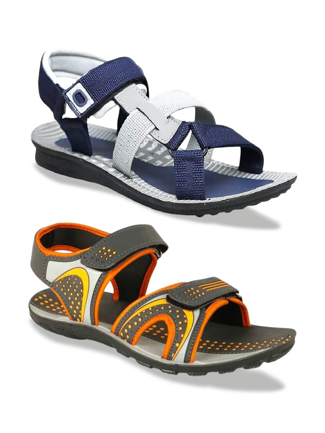 

ORVAX Men Comfort Sandals, Grey