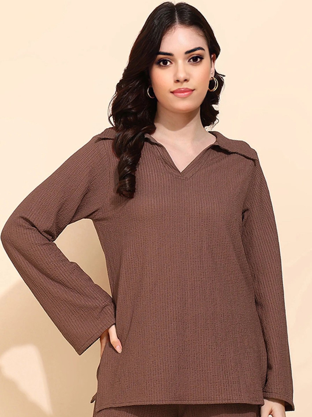 

all about you Top, Brown